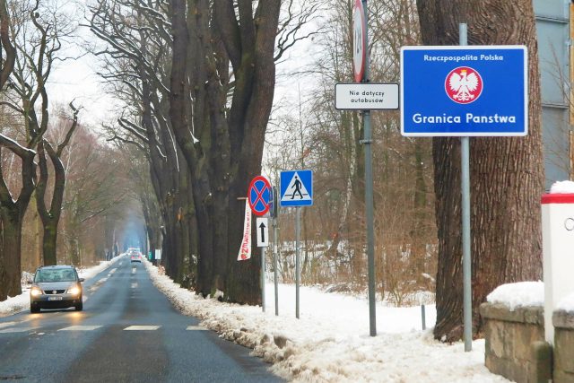 Hraniční přechod s Polskem u Hrádku nad Nisou v Libereckém kraji | foto: Jaroslava Mannová