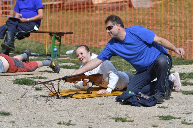 Momentka z desetiboje pro handicapované sportovce v Tanvaldu | foto: Jaroslav Hoffmann