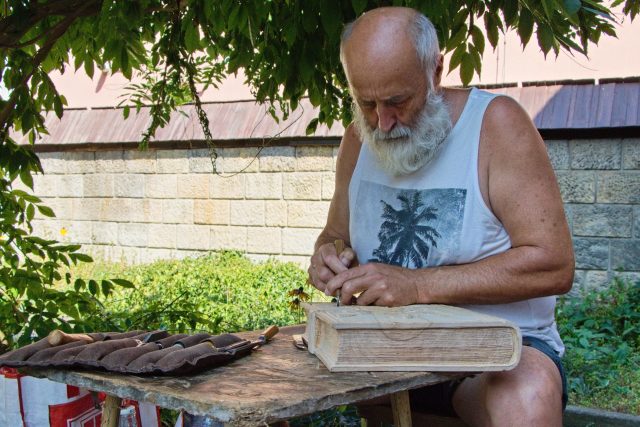 39. ročník řezbářského sympozia v Doksech | foto: Jaroslav Hoření,  Český rozhlas