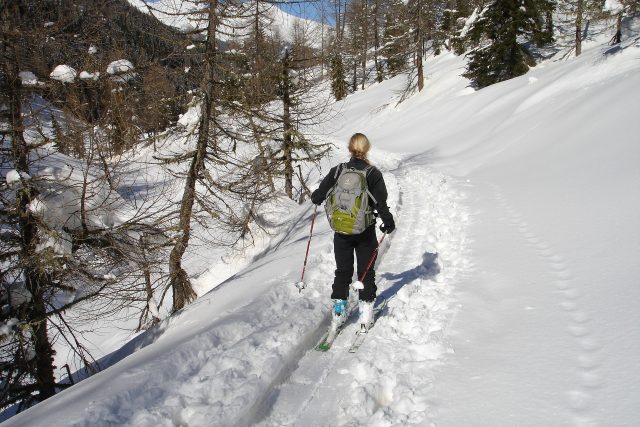 Vyznavačů skialpinismu v Krkonoších přibývá  (ilustrační foto) | foto: Fotobanka Pixabay