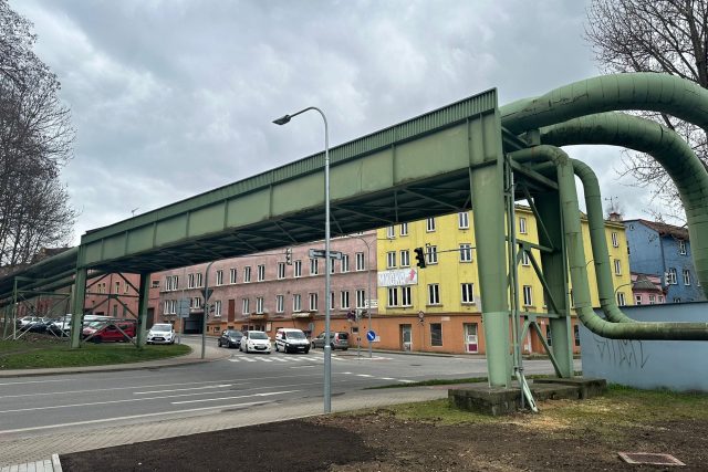 Most u liberecké teplárny během výměny potrubí zmizí | foto: Kateřina Hartmanová,  Český rozhlas