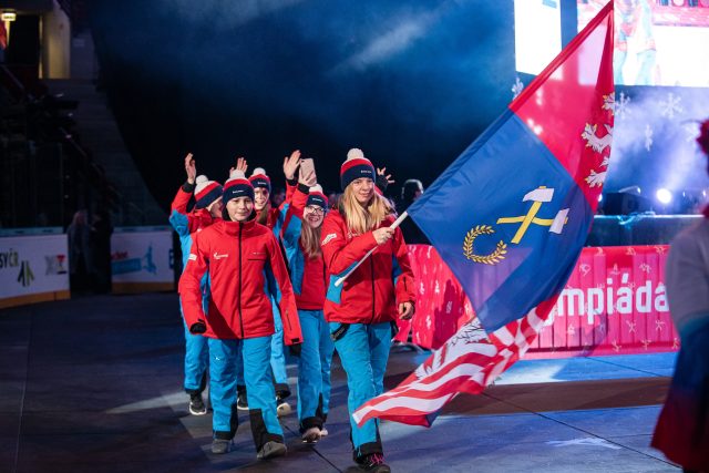 Karlovarský kraj na Zimní olympiádě dětí a mládeže překvapil | foto: Krajský úřad Karlovarského kraje