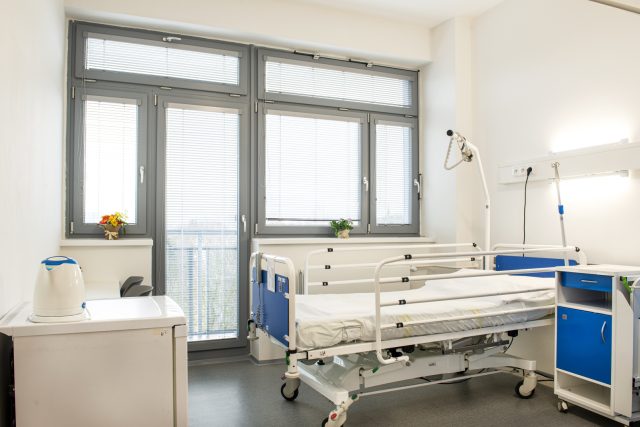 Takhle teď vypadají pokoje na oddělení chirurgie českolipské nemocnice | foto: Nemocnice s poliklinikou Česká Lípa