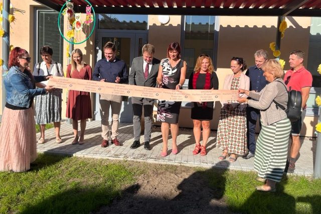 Slavnostní otevření nového pavilonu ZŠ Jižní v České Lípě,  září 2023 | foto: Eliška Marinská