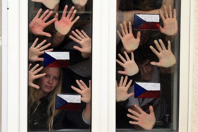 Český den s českými vlajkami naděje | foto: Agentura Dobrý den Pelhřimov