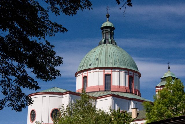 Bazilika sv. Vavřince a sv. Zdislavy v Jablonném v Podještědí | foto: Jaroslav Hoření,  Český rozhlas,  Český rozhlas