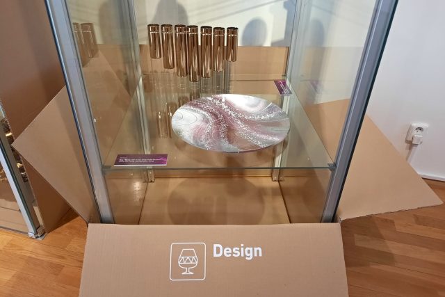 Výstava Trendy - Design - Produkce v rámci Mezinárodního trienále skla a bižuterie Jablonec 2023 | foto: Tomáš Mařas,  Český rozhlas