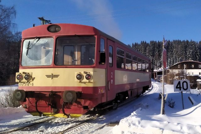 Nostalgická jízda na železniční trati z Tanvaldu do Harrachova | foto: Jana Pavlíčková,  Český rozhlas