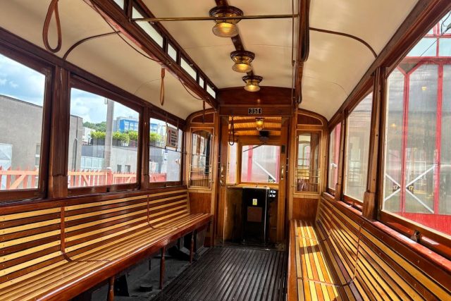 Historická tramvaj z roku 1915 | foto: Johana Tománková,  Český rozhlas