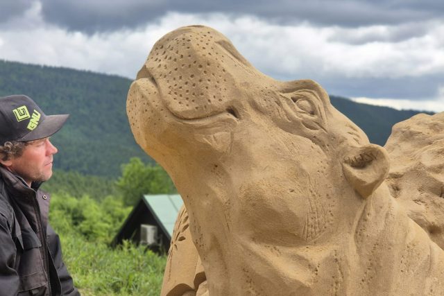 Pískosvět 2025,  Pustevny,  sochy z písku | foto: Gabriela Hykl,  Český rozhlas