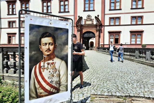 Na zákupském zámku si připomínají svého posledního habsburského majitele | foto: Tomáš Mařas,  Český rozhlas