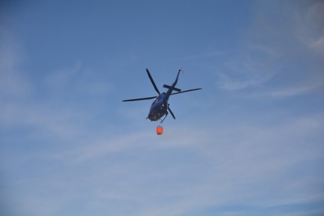 Zásah vrtulníku s bambi vakem  (ilustrační snímek) | foto:  HZS Středočeského kraje
