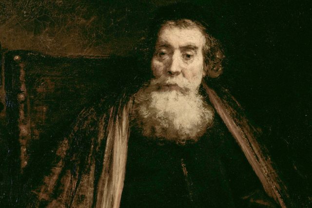 Rembrandtův portrét starého muže je považován za možný portrét Jana Amose Komenského | foto: Profimedia