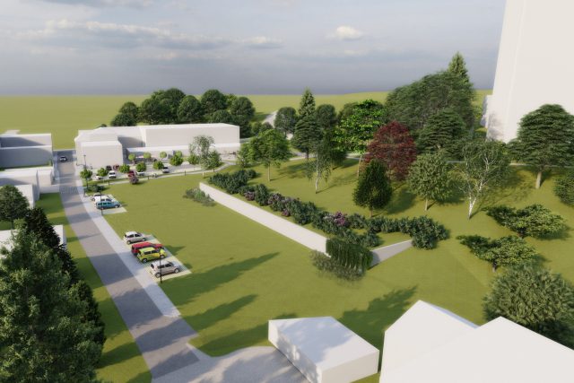Vizualizace plánovaného parku v Hrádku nad Nisou | foto: Město Hrádek nad Nisou