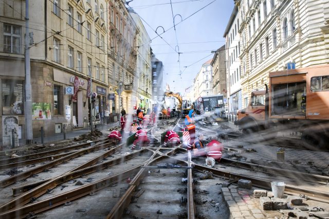 Prahu čekají dvě velké výluky tramvají  (ilustrační foto) | foto: Michaela Danelová,  iROZHLAS.cz